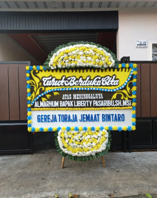 Papan Bunga Duka di Rengas